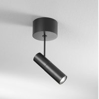 Egger Licht Egger DLS LED spot Zooom XL, surface-mounted, 2,700K, black