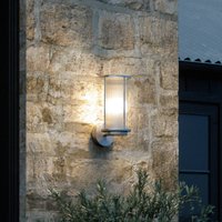 Nordlux Linton outdoor wall light, galvanised