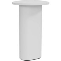 Fritz Hansen LED-Akku-Tischleuchte Solae, weiß, Alu, IP44