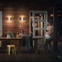 Philips Python applique LED anthracite 2 700 K