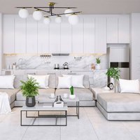 Maytoni Nostalgia, taklampa 6 lampor, glas