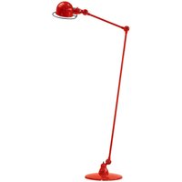 Jieldé Loft D1240 floor lamp articulated arm, red