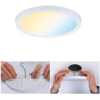 Paulmann panneau Aero ZigBee CCT rond blanc 17,5cm