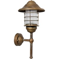 Moretti Luce Chiara rak vägglampa för utomhusbruk - sjövattenbeständig