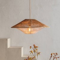 GOOD & MOJO Lumbini hanging light, Ø50 cm, natural, paper cord