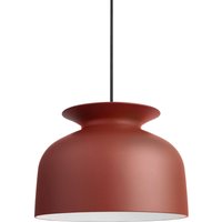 GUBI Ronde pendant light Ø 40 cm, rust red