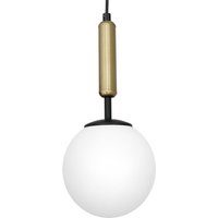 Luminex Hänglampa Nalo, 1 lampa, svart/mässing