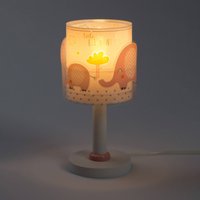 Dalber Little Elephant children's table lamp, pink