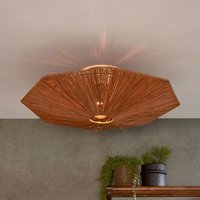 Good & Mojo Good & Mojo Panama taklampa, brun, Ø 65 cm, raffia