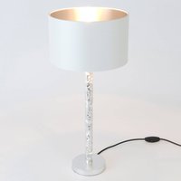Holländer Cancelliere Rotonda table lamp white/silver 57 cm