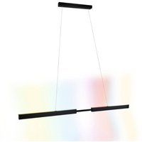 Paulmann Aptare LED hanging light, black, RGBW, smart, dimmable