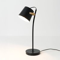 Holländer ESPERTO table lamp, black, height 53 cm, metal, E27
