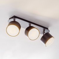 Cloudy ceiling spotlight, 3-bulb,