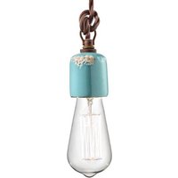 Ferroluce C660 pendant light turquoise