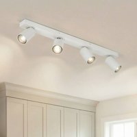 Spot pour plafond OSRAM OCTAGON, blanc, à 4 lampes, GU10-LED 927 à intensité