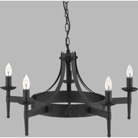 Searchlight Lustre Cartwheel II, à cinq lampes