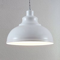 Lindby suspension Albertine, 29 cm, blanc, métal