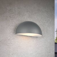 Trio Lighting Utomhusvägglampa Maas, antracit, tryckt aluminium, E27