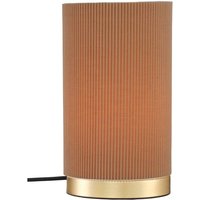 PR Home Tischleuchte Dora, braun, Höhe 25 cm
