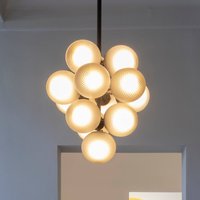 pulpo pendant light Stellar Grape Small, white, 13 lights