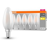 OSRAM candle LED bulb E14 4 W 2,700 K 470 lm 5x