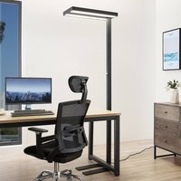 Lampadaire LED Arcchio Logan Pro, noir, capteur, à intensité variable