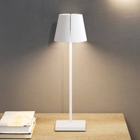 Sigor Nuindie tango rechargeable LED table lamp, white, IP20, dimmable