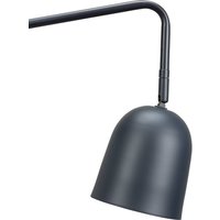 Dyberg Larsen vägglampa Manchester, grå, utskjutande 45 cm