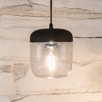 UMAGE Acorn hanging light black/steel
