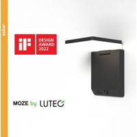 LUTEC LED-solcellslampa Moze, justerbar med sensor