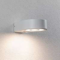 Paulmann LED-utomhusvägglampa Silma vit 1 lampa IP44