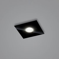 Helestra Nomi LED ceiling lamp 23x23cm dim black