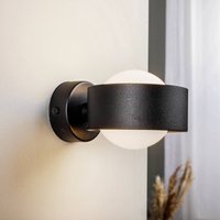 Argon Vägglampa Mado i stål, svart, 1 lampa