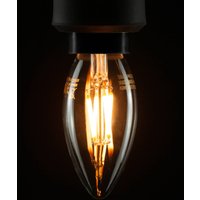 SEGULA LED-kronljuslampa E14 3W 2 200 K filament