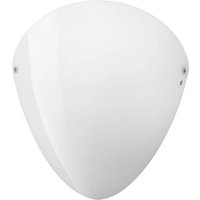 Vistosi Ovalina - wall light E27 glossy white