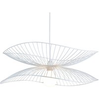 Forestier Libellule S pendant lamp, 56 cm, white
