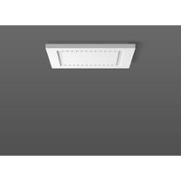 BEGA RZB Hemis Square LED ceiling lamp 30x30 cm 4,000 K