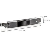 GLOBAL Flexible connector for Noa HV track system, black