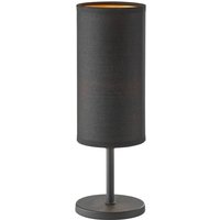 FH Lighting Kira table lamp, fabric lampshade, black