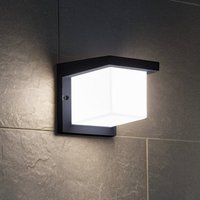 EGLO Kubformad LED-utomhusvägglampa Desella