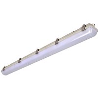 G & L Handels GmbH 659 LED moisture-proof light, grey, 126 cm, 40 W