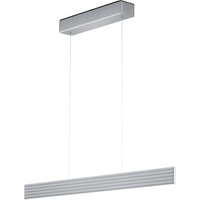 Knapstein LED-pendellampa Fara, upp/ned, längd 92cm nickel
