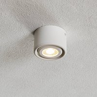 Fabas Luce Pivotable head - Anzio LED downlight, white