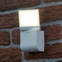 Theben LED outdoor wall light theLeda S8-100L, white, 4000 K