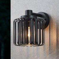 EGLO Selinus outdoor wall light made of steel, black