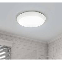 Arcchio LED-taklampa Augustin, Ø 20 cm, 4.000 K, IP54