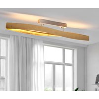 Quitani Eleganta LED-taklampan med bladguldsfinish