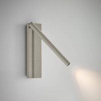 Bover LED-vägglampa Arid A/02 grå, aluminium, 2 700 K