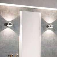 Top Light Puk Mini Wall LED 2x8W Lenses clear, chrome