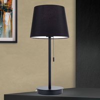 ORION Ludwig table lamp with USB port black